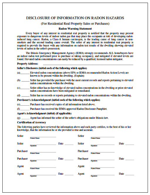 radon disclosure image